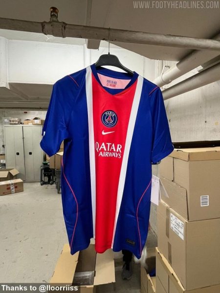 The 2026/2027 PSG home kit confirmed in a photo! The 2026/2027 PSG home kit confirmed in a photo!