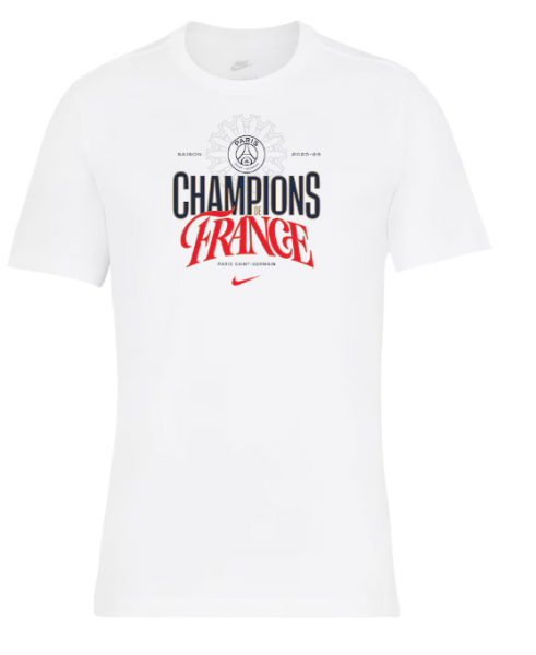 PSG puts a "Champions of France" T-shirt in its store PSG puts a "Champions of France" T-shirt in its store
