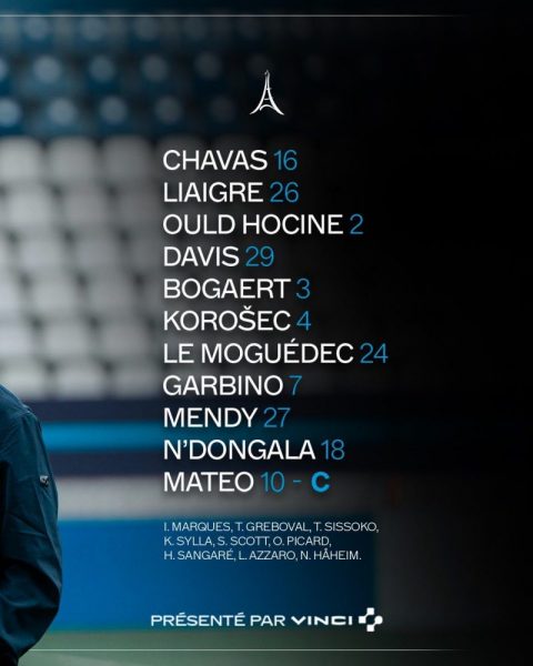 Paris FC vs PSG - The official lineups for the playoff semi-finals Paris FC vs PSG - The official lineups for the playoff semi-finals