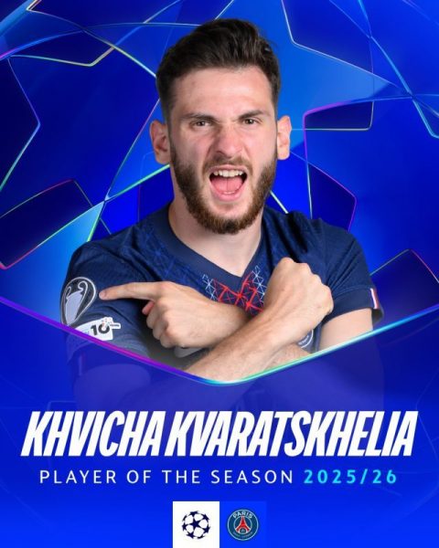 The Champions League Player of the Season has been chosen! The Champions League Player of the Season has been chosen!