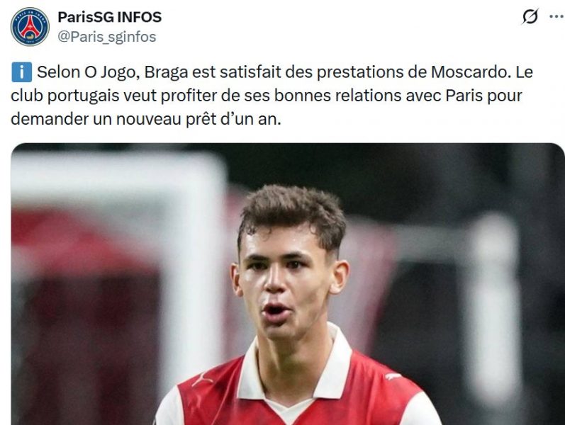 PSG Transfer News – Moscardo's future looks brighter PSG Transfer News – Moscardo's future looks brighter
