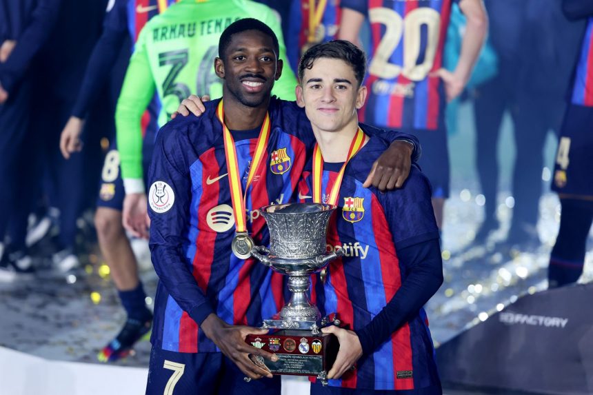 Gavi declares his love for Dembélé and wishes him the Champions League  