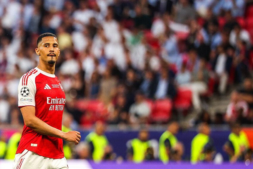 Saliba's huge regrets about the Champions League final against PSG Saliba's huge regrets about the Champions League final against PSG