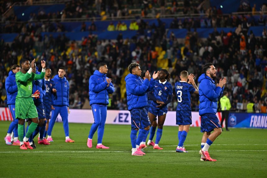 France vs Northern Ireland - The French team announced with the "typical starting eleven"  