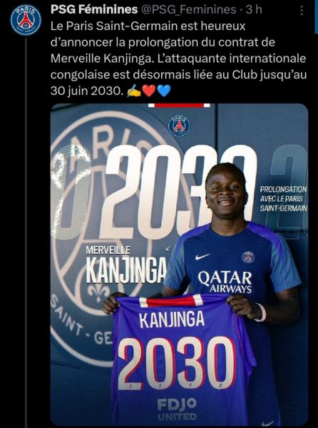 Official - PSG announces contract extension until 2030! Official - PSG announces contract extension until 2030!