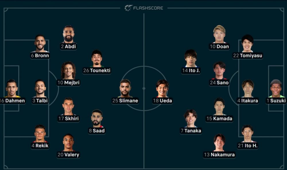 Tunisia vs Japan - Official lineups : Ayari, a young Parisian, starts on the bench Tunisia vs Japan - Official lineups : Ayari, a young Parisian, starts on the bench