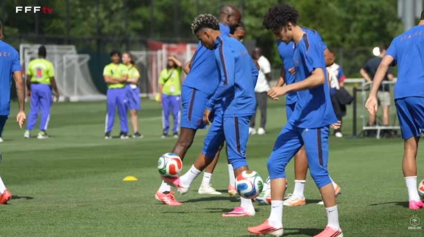 France vs Senegal - The latest training session of the French national team in video!  