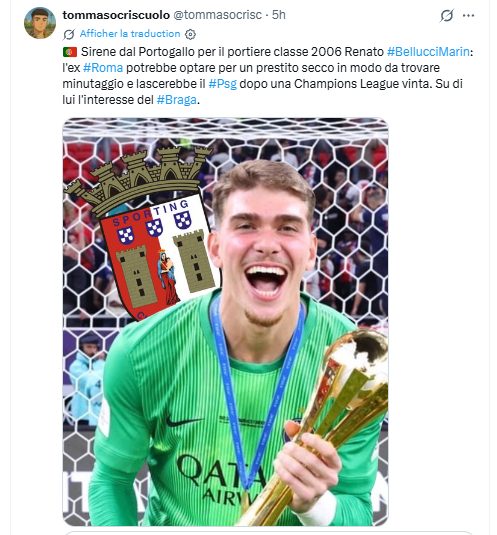 Transfer news - A PSG goalkeeper set to go on loan to Braga Transfer news - A PSG goalkeeper set to go on loan to Braga