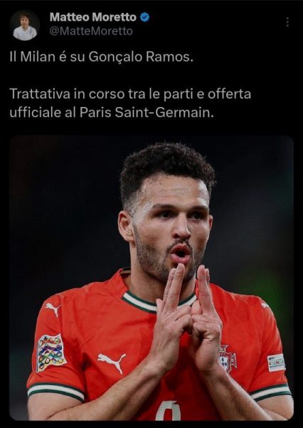 Transfer – AC Milan has made a move for Ramos! Transfer – AC Milan has made a move for Ramos!