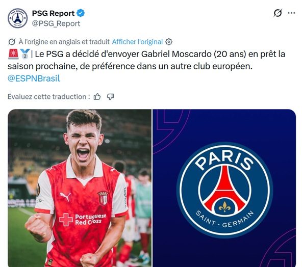 PSG Transfer – New development regarding Moscardo's future PSG Transfer – New development regarding Moscardo's future