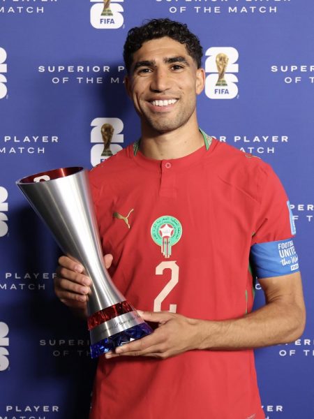 Morocco vs Haiti – Hakimi named Player of the Match! Morocco vs Haiti – Hakimi named Player of the Match!