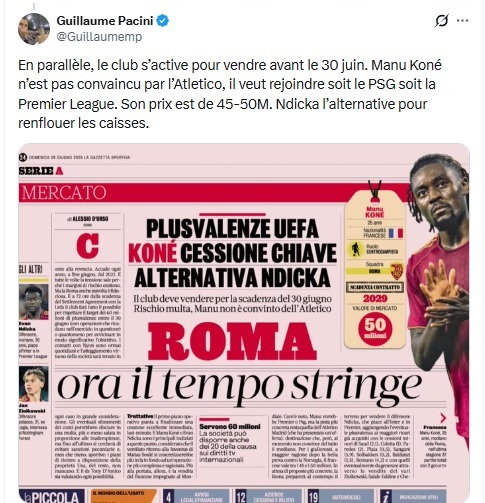 Transfer – This France international only wants PSG or the Premier League. Transfer – This France international only wants PSG or the Premier League.