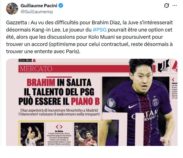 Transfer – Lee Kang-In, danger is coming for Atlético Madrid! Transfer – Lee Kang-In, danger is coming for Atlético Madrid!
