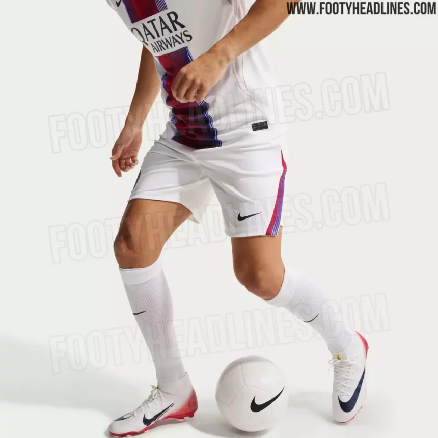 The complete 2026/2027 PSG away kit revealed in photos The complete 2026/2027 PSG away kit revealed in photos
