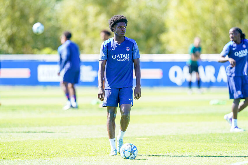 PSG – Ndjantou is already back in training. PSG – Ndjantou is already back in training.