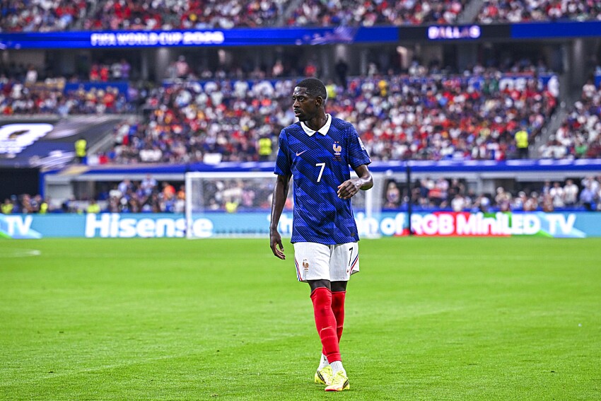 France vs Spain - Dembélé reportedly annoyed some of his France teammates at halftime  