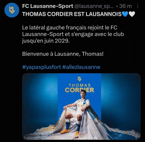 Official – A Titi restarts his career in Switzerland after his PSG contract ends. Official – A Titi restarts his career in Switzerland after his PSG contract ends.