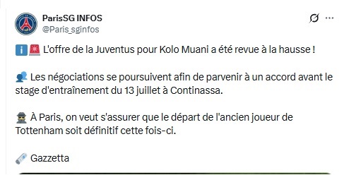 Transfer news – PSG and Juveentus edging ever closer to a deal fort Kolo Muani Transfer news – PSG and Juveentus edging ever closer to a deal fort Kolo Muani