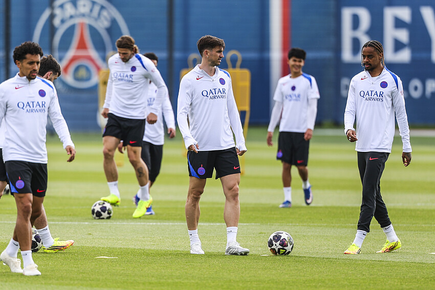 PSG vs. Aston Villa – Live of the Paris training session PSG vs. Aston Villa – Live of the Paris training session