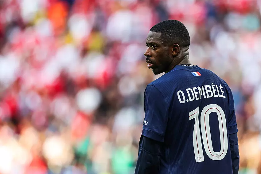 Luis Enrique and PSG make a strong decision regarding Dembélé.  
