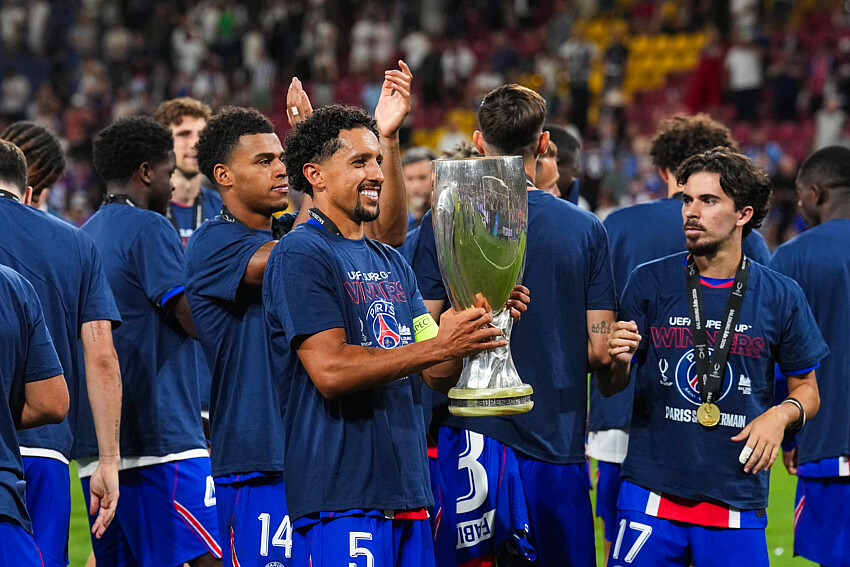 Marquinhos cements his place in football legend even further. Marquinhos cements his place in football legend even further.