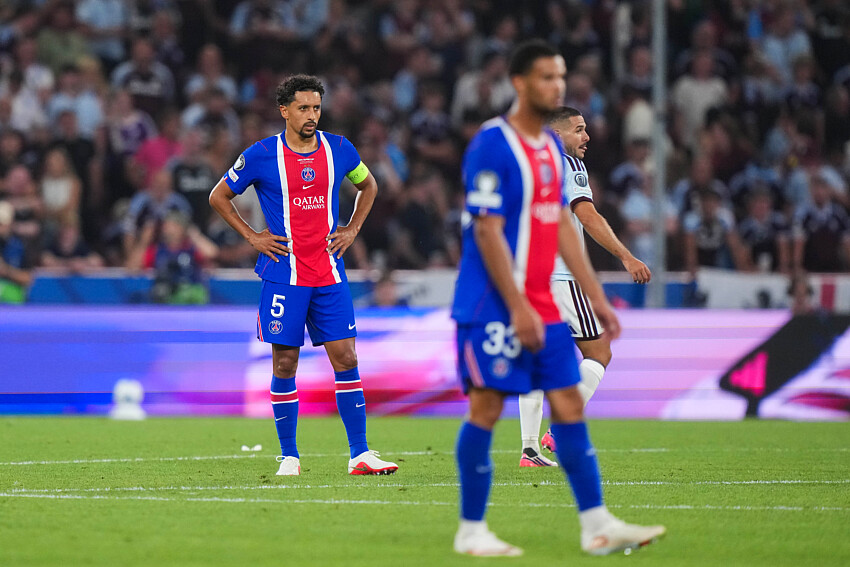 PSG is still counting on Marquinhos but won't do him any favors.  