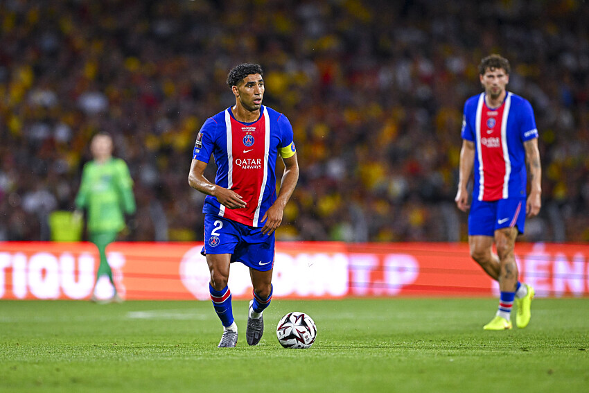 Lens vs. PSG – Hakimi slams the setup chosen by the LFP.  