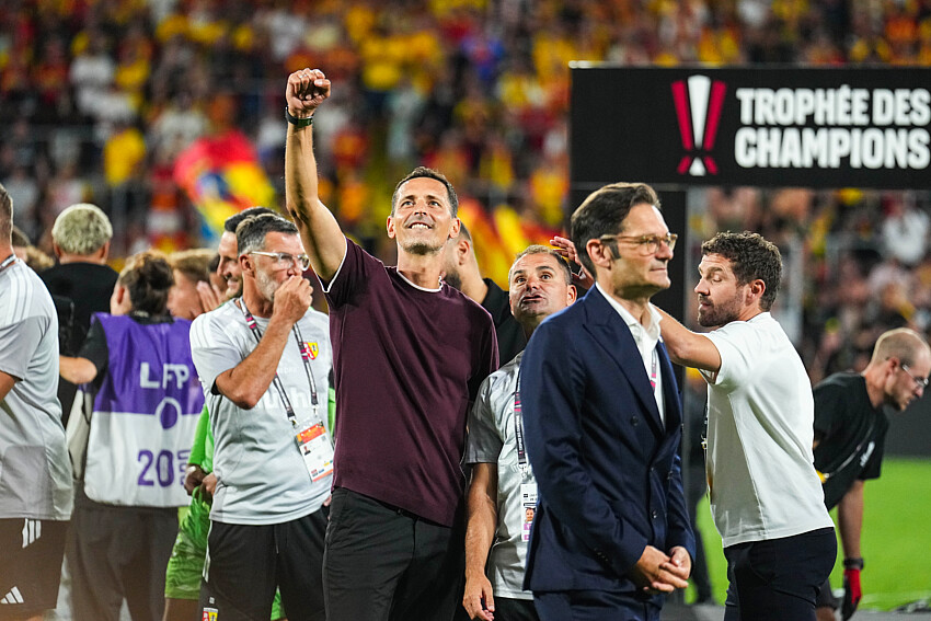 Lens vs. PSG – Toppmöller savors the moment: "We played with heart."  