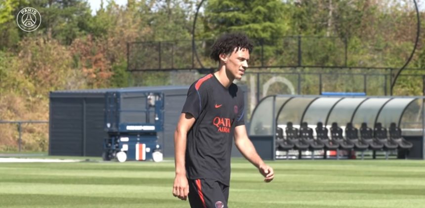 Video: Akliouche's first day at PSG  