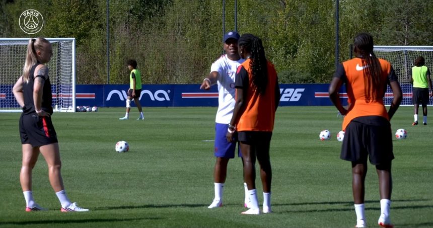 Video at the heart of PSG's preparations before facing Frankfurt  