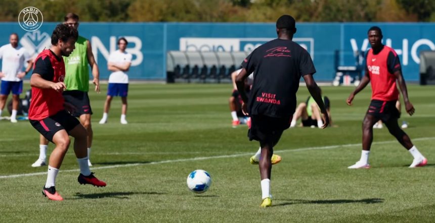 Video: PSG internationals return to training  