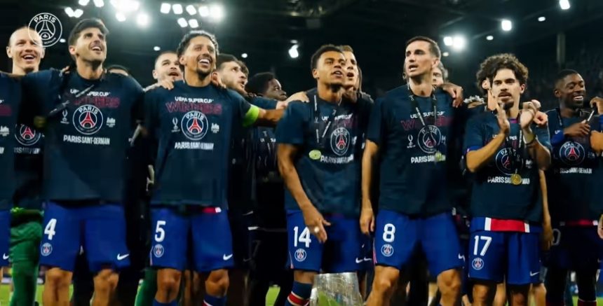 PSG vs. Aston Villa – The movie of the European Super Cup victory  