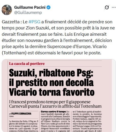 PSG Transfer news – Huge twist regarding Suzuki—it's confirmed! PSG Transfer news – Huge twist regarding Suzuki—it's confirmed!