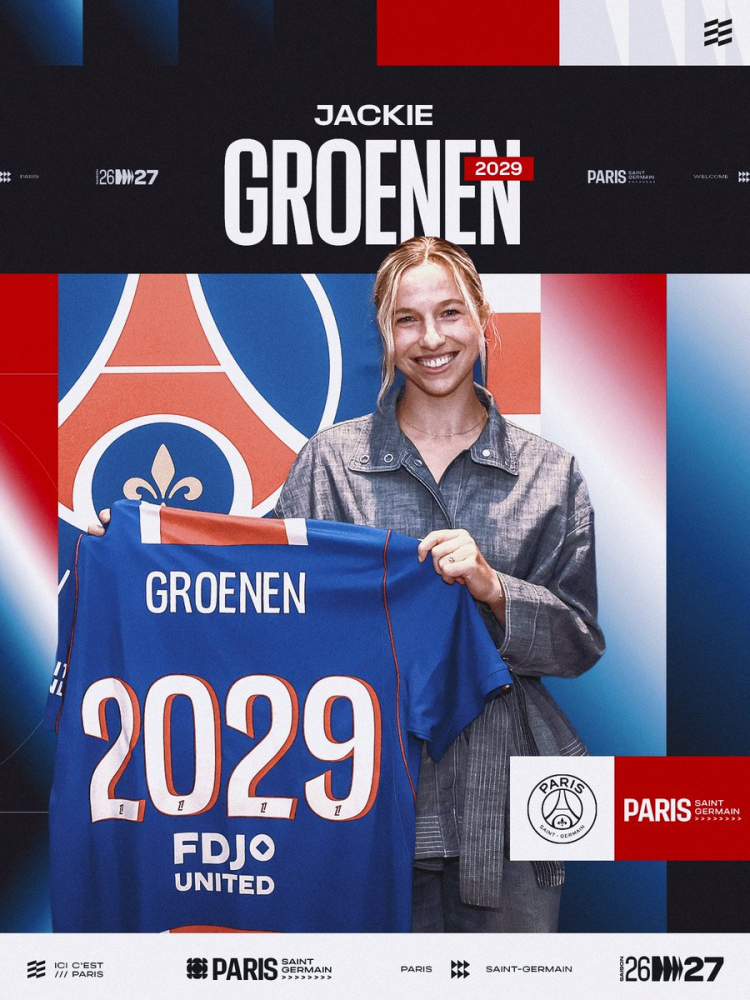 Official – Groenen extends to PSG! Official – Groenen extends to PSG!
