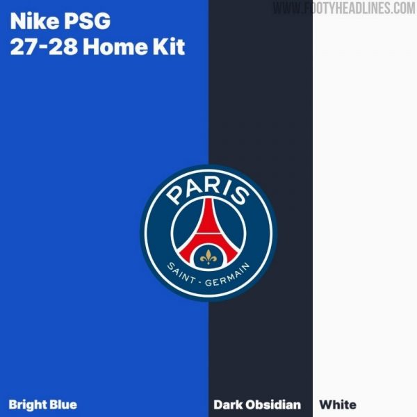 Initial information on PSG's 2027-2028 home kit Initial information on PSG's 2027-2028 home kit