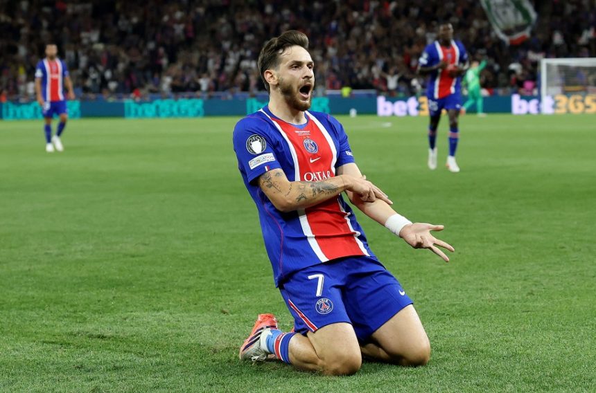 PSG vs. Aston Villa (2-1) video highlights: Kvaratskhelia and Doué secure a first trophy!  