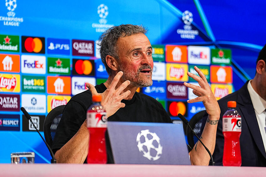 PSG vs Slovan Bratislava – Luis Enrique doesn't mince his words about the Champions League.  