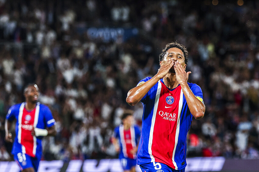 PSG vs. Slovan Bratislava - Marquinhos does not want to think about the past. PSG vs. Slovan Bratislava - Marquinhos does not want to think about the past.