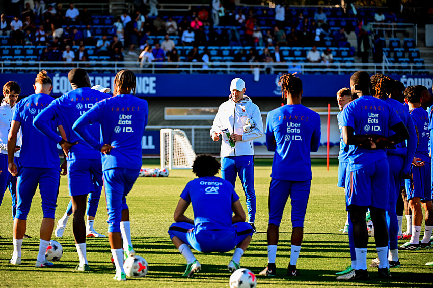 Video – Relive Tuesday with Les Bleus  