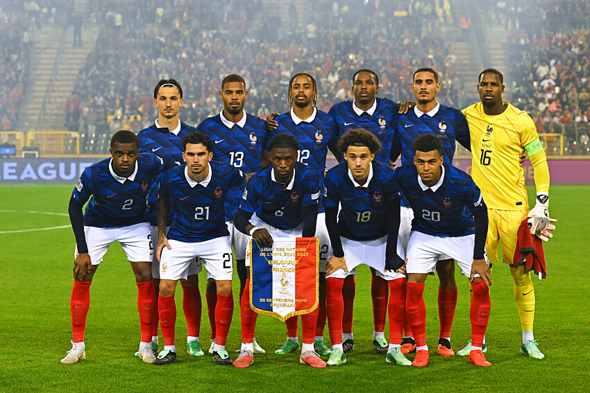 France vs Italy – The official lineups:  