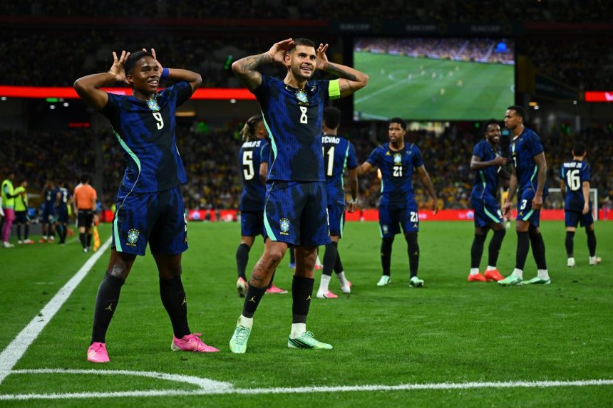 Video highlights of Australia vs. Brazil (2-4): an action-packed victory for the Seleção! Video highlights of Australia vs. Brazil (2-4): an action-packed victory for the Seleção!