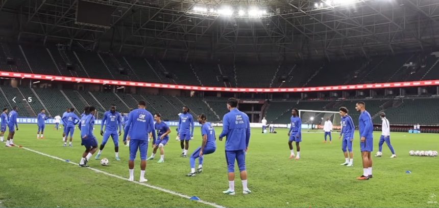 Video – Les Bleus' preparations for Türkiye vs. France  