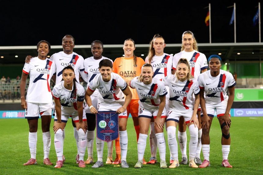 PSG vs. OH Leuven – Official Women's Lineups  