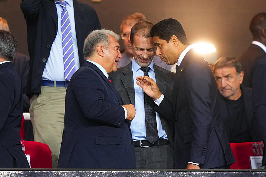 PSG vs Barcelona - Laporta’s strong words regarding Al-Khelaïfi and Luis Enrique ahead of the "final"  