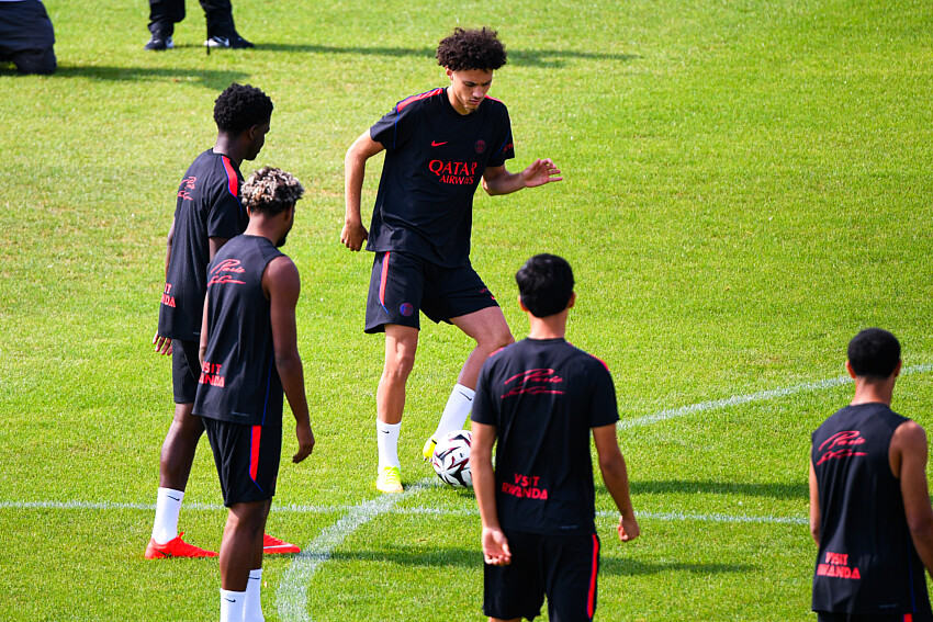 PSG vs. Le Mans – Watch the start of the Paris training session live this Friday at 17:00.  