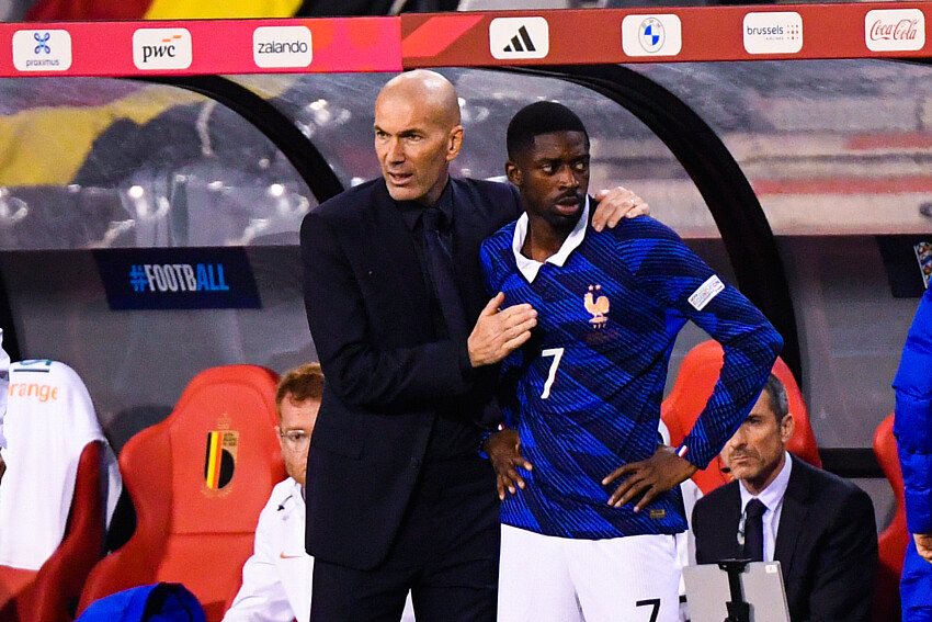 France vs Belgium – Zidane defends "exemplary" Dembélé France vs Belgium – Zidane defends "exemplary" Dembélé