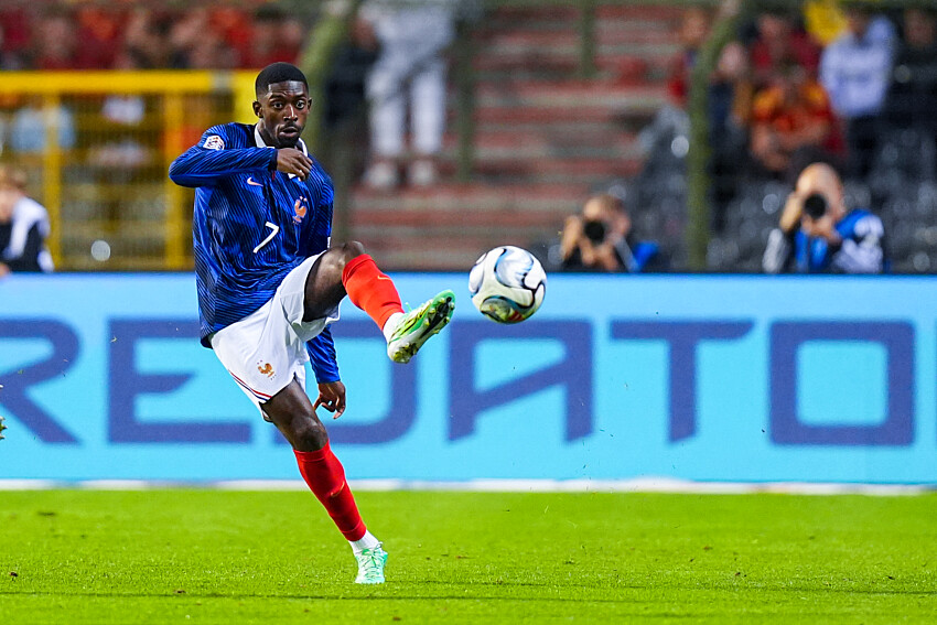 France vs Italy – Dembélé kicks off the match "in high spirits and good humor." France vs Italy – Dembélé kicks off the match "in high spirits and good humor."