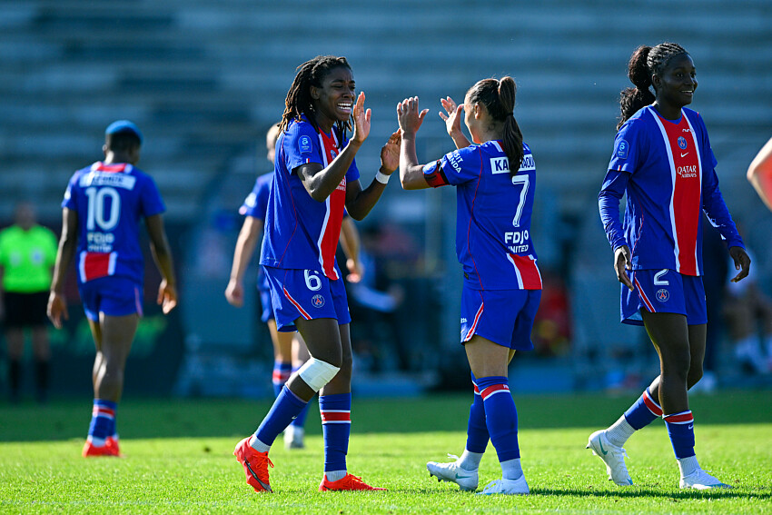 PSG vs. OL Lyonnes (Women) – The Paris squad  