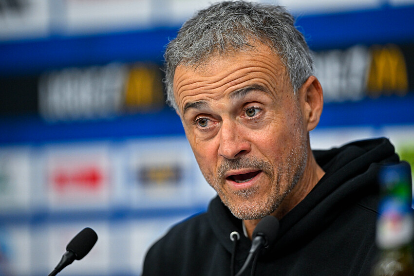 PSG vs Lyon - Kvaratskhelia, Doué, OL... Luis Enrique speaks to the press  