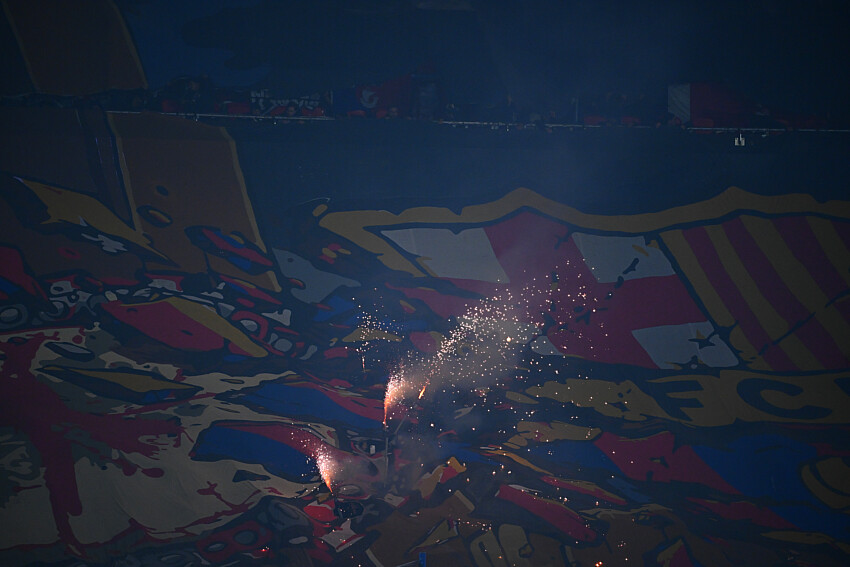 PSG vs Barcelona - Barça files a complaint over the tifo; is UEFA set to impose a sanction?  